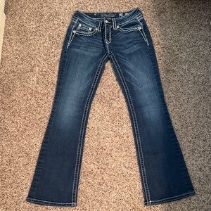 Miss Me Dark Blue Boot Cut Jeans